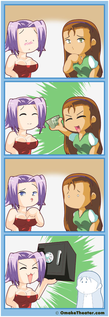 Friday 4Koma 第25話 - Funbags of Holding 「4コマ漫画」 Friday 4Koma 第25話 - Funbags of Holding 「4コマ漫画」
