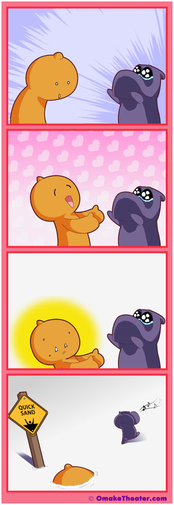 Friday 4Koma 第27話 - Better to have Loved and Lost… 「4コマ漫画」 Friday 4Koma 第27話 - Better to have Loved and Lost… 「4コマ漫画」
