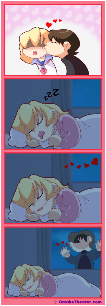Friday 4Koma 第60話 - Smoochie Smoochie! 「4コマ漫画」 Friday 4Koma 第60話 - Smoochie Smoochie! 「4コマ漫画」