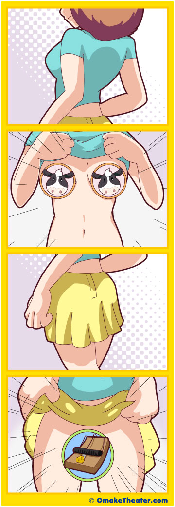 Friday 4Koma 第79話 - Gone in a Flash! 「4コマ漫画」 Friday 4Koma 第79話 - Gone in a Flash! 「4コマ漫画」