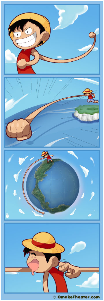 Friday 4Koma 第126話 - A Bit of a Reach 「4コマ漫画」 Friday 4Koma 第126話 - A Bit of a Reach 「4コマ漫画」