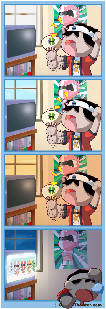 Friday 4Koma 第130話 - The Longest Yawn 「4コマ漫画」 Friday 4Koma 第130話 - The Longest Yawn 「4コマ漫画」