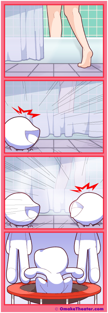Friday 4Koma 第272話 - A Spring Shower 「4コマ漫画」 Friday 4Koma 第272話 - A Spring Shower 「4コマ漫画」