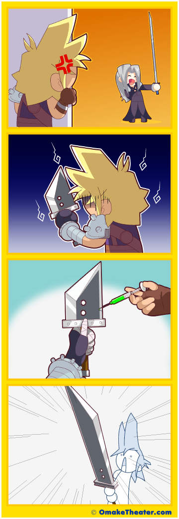 Friday 4Koma 第295話 - Blades of Steel 「4コマ漫画」 Friday 4Koma 第295話 - Blades of Steel 「4コマ漫画」