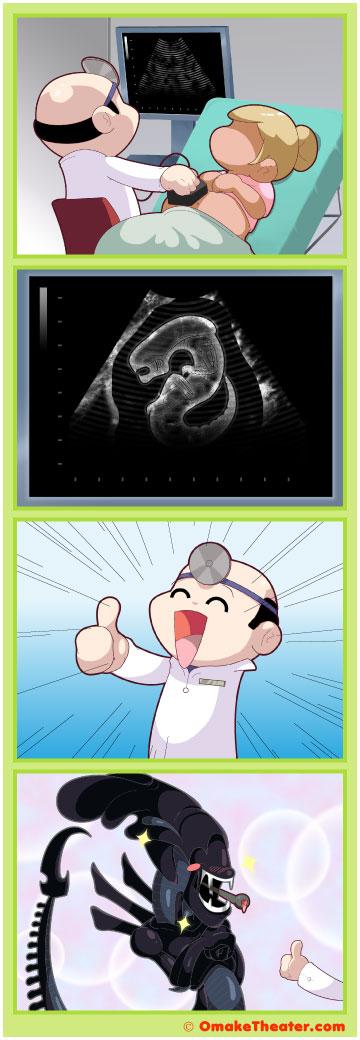 Friday 4Koma 第317話 - Bringing Up Baby 「4コマ漫画」 Friday 4Koma 第317話 - Bringing Up Baby 「4コマ漫画」
