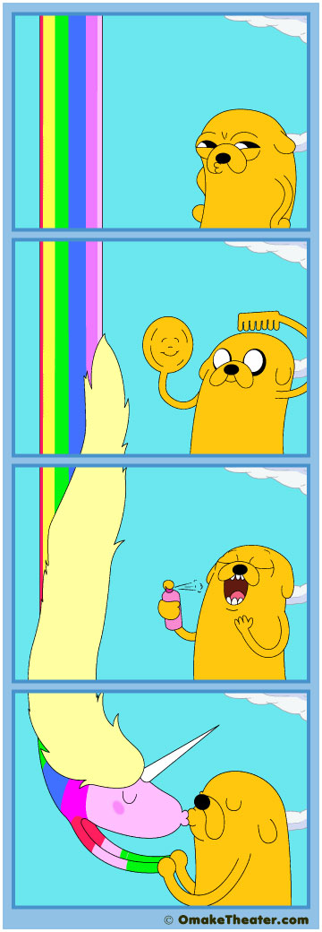 Friday 4Koma 第162話 - End of the Rainbow 「4コマ漫画」 Friday 4Koma 第162話 - End of the Rainbow 「4コマ漫画」