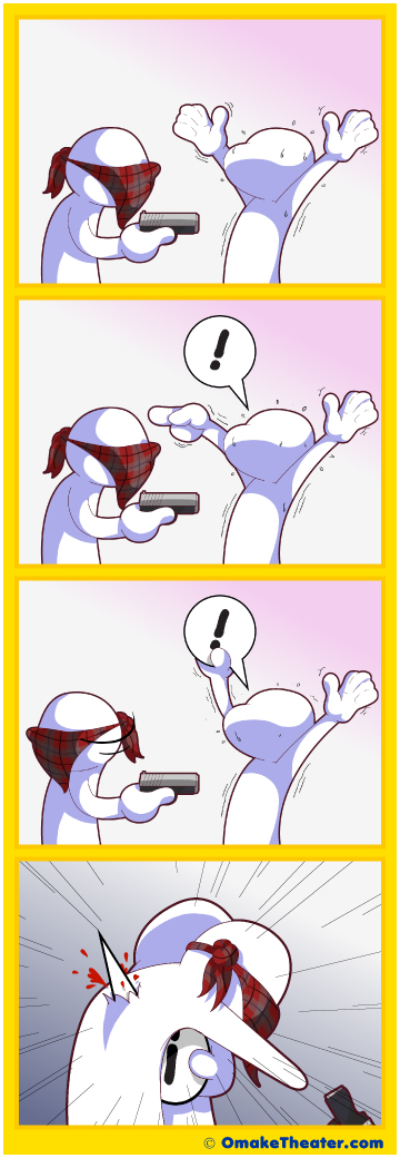 Friday 4Koma 第303話 - Exclamation Point 「4コマ漫画」 Friday 4Koma 第303話 - Exclamation Point 「4コマ漫画」