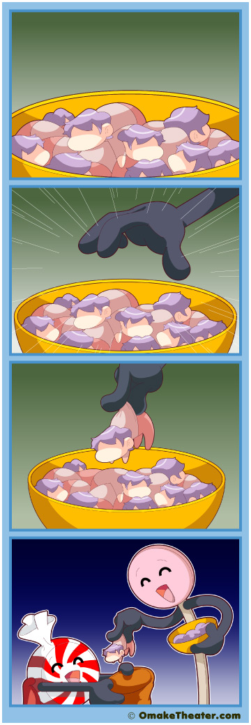 Friday 4Koma 第230話 - For the Love of Humanity 「4コマ漫画」 Friday 4Koma 第230話 - For the Love of Humanity 「4コマ漫画」