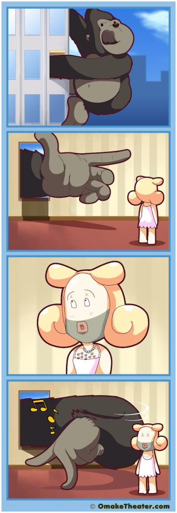 Friday 4Koma 第302話 - Monkey Business 「4コマ漫画」 Friday 4Koma 第302話 - Monkey Business 「4コマ漫画」
