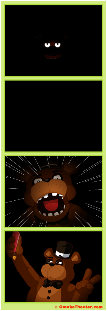 Friday 4Koma 第217話 - Not So Fazbear, Freddy 「4コマ漫画」 Friday 4Koma 第217話 - Not So Fazbear, Freddy 「4コマ漫画」