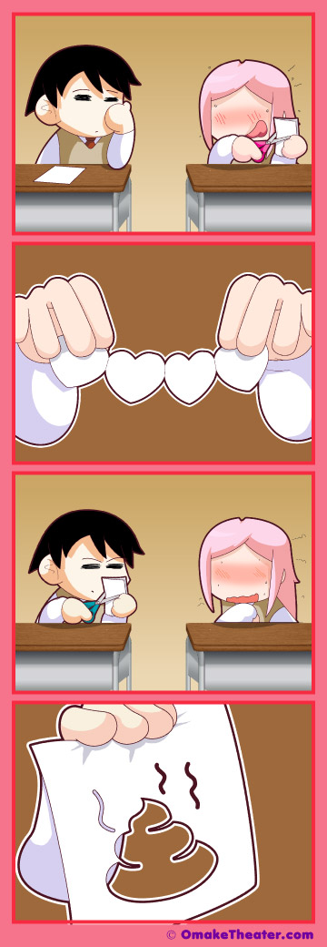 Friday 4Koma 第240話 - Paper Cut 「4コマ漫画」 Friday 4Koma 第240話 - Paper Cut 「4コマ漫画」