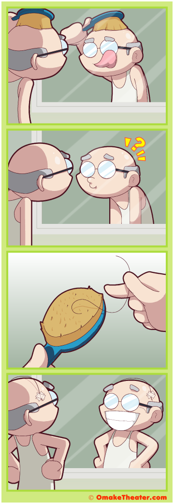 Friday 4Koma 第377話 - When in Comb… 「4コマ漫画」 Friday 4Koma 第377話 - When in Comb… 「4コマ漫画」