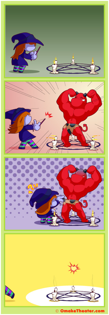 Friday 4Koma 第321話 - Witches and Witchcraft 「4コマ漫画」 Friday 4Koma 第321話 - Witches and Witchcraft 「4コマ漫画」